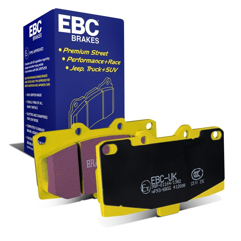 EBC 89-95 Nissan Skyline (R32) 2.6 Twin Turbo GT-R Yellowstuff Front Brake Pads DP41200R