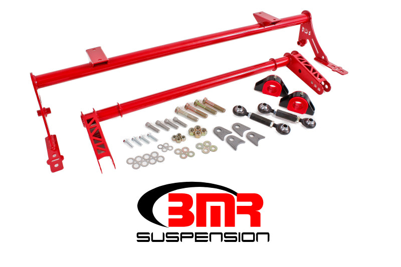 BMR 2005-2014 S197 Mustang Rear Bolt-On Hollow 35mm Xtreme Anti-Roll Bar Kit (Polyurethane) - Red