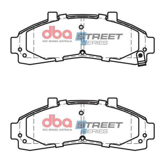 DBA 95-01 Ford Explorer RWD Street Series Front Brake Pads