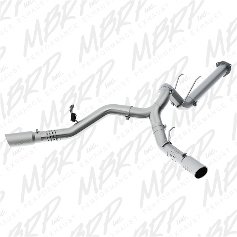 MBRP Ford F-250/350/450 6.7L 4in Filter Back Cool Duals T409 Exhaust