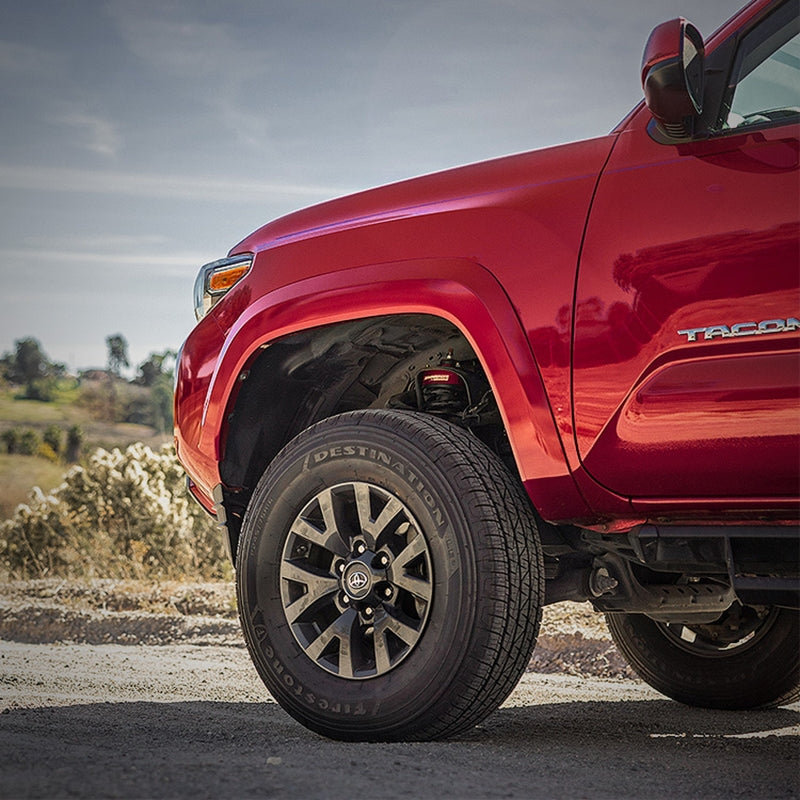 Camburg Engineering CAM-310205 Dominator Preload Spacer Kit 2 in Red for 2003-2024 Toyota Tacoma / 4Runner
