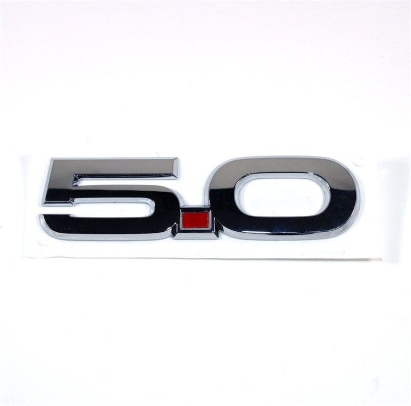 Ford Racing for 2015-2017 Ford Mustang 5.0L Fender Emblem Chrome