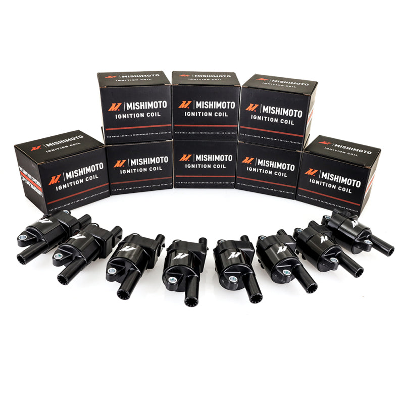 Mishimoto 2007+ GM LS Round Style Engine Ignition Coil Set - #MMIG-LSRD-0708