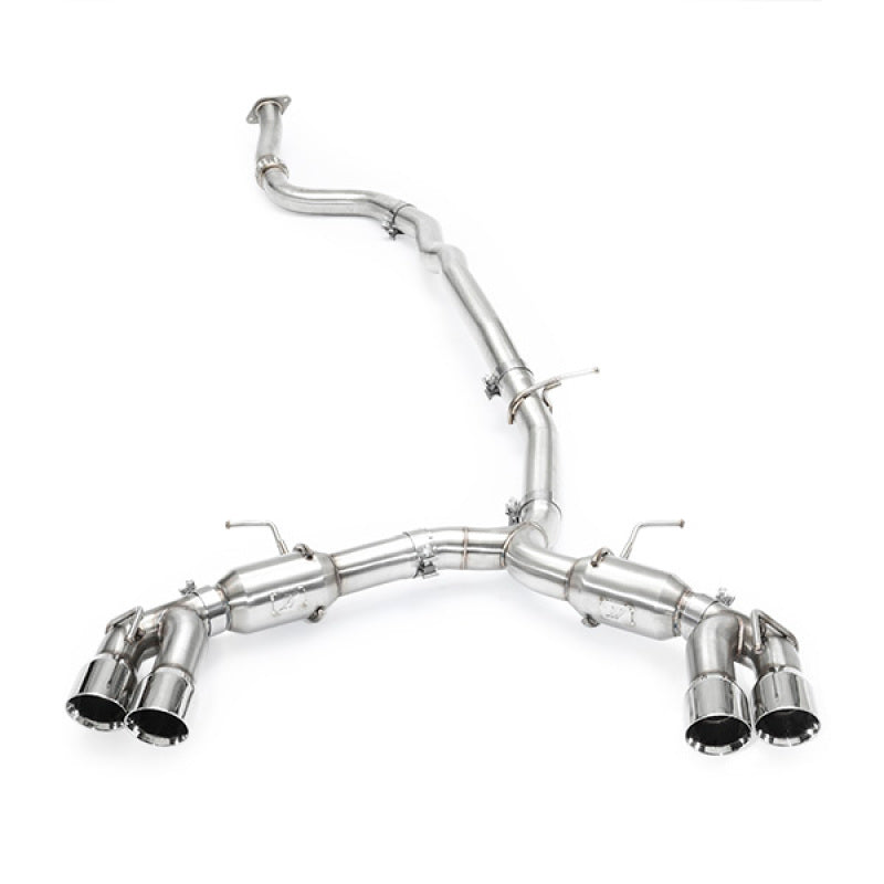 Mishimoto 2016+ Chevrolet Camaro 2.0T Quad Polished Tip Cat-Back Exhaust - #MMEXH-CAM4-16QTPP