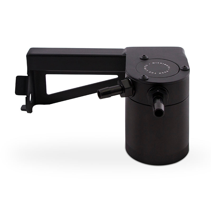 Mishimoto 2013+ Ford Focus ST Baffled Oil Catch Can Kit - Black - #MMBCC-FOST-13PBE2
