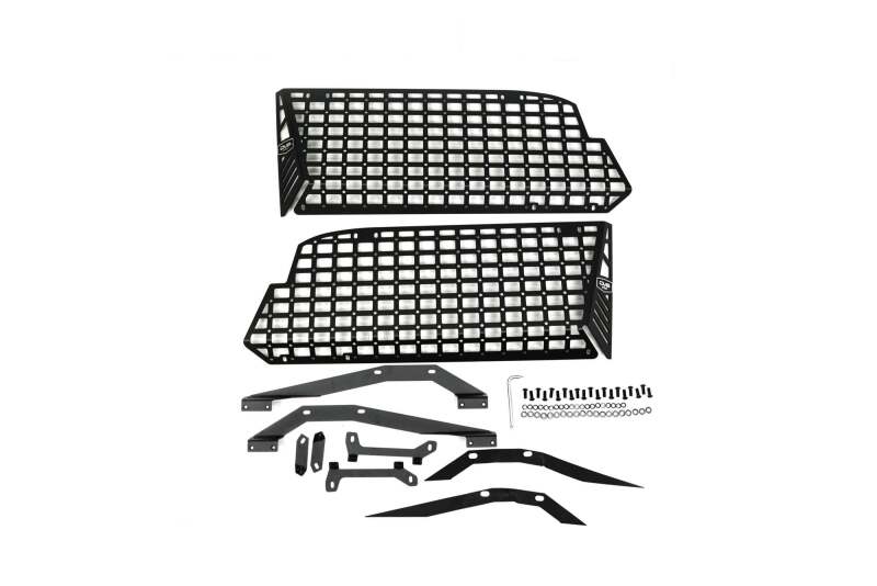 DV8 21-24 Ford Bronco 2-Door Rear Window Pocket Molle Panels - #MPBR-12
