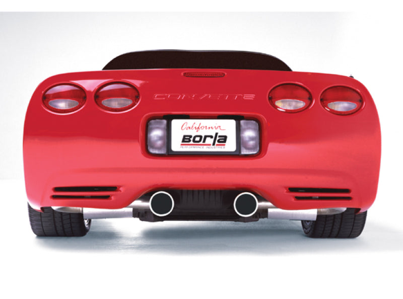 Borla 140017 97-04 C5 Corvette (incl Z06) 5.7L V8 AT/MT Aggressive Stinger Cat-Back Exhaust - #140017