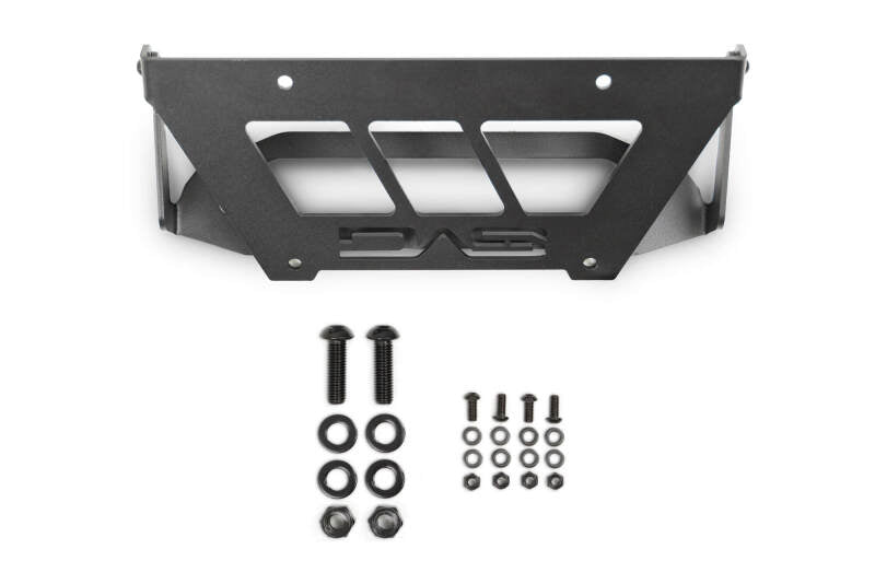 DV8 Offroad Fairlead Mounted Flip-Up License Plate Bracket - #LPBM-02