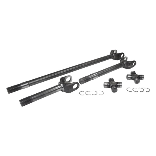 Yukon Gear & Axle ZA W26002 USA Standard 4340 Chrome-Moly Replacement Axle Kit For 1977-1991 GM Dana 60 Front / 35 Spline