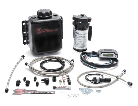 Snow Performance SNO-320-BRD Stg 3 BC DI 2D MAP Prog WMI Kit SS Brd Line 4AN