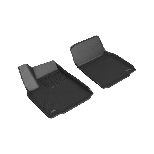 3D MAXpider Kagu Front Floor Mats for 2022 Tesla Model X