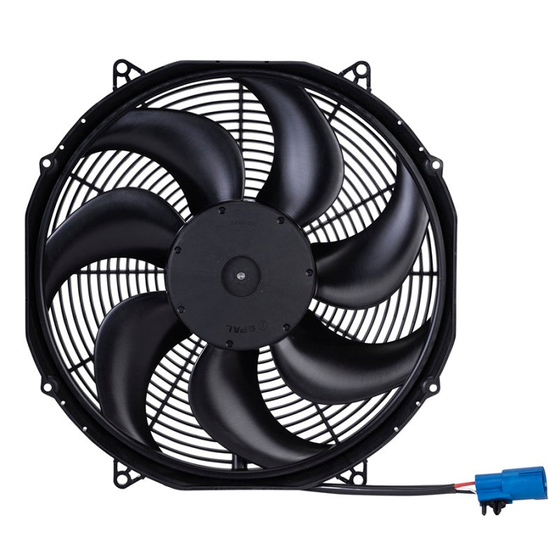 SPAL 30107125-PKG 15.2 Inch 300W Brushless Fan Flush Mount with Jumper Harness