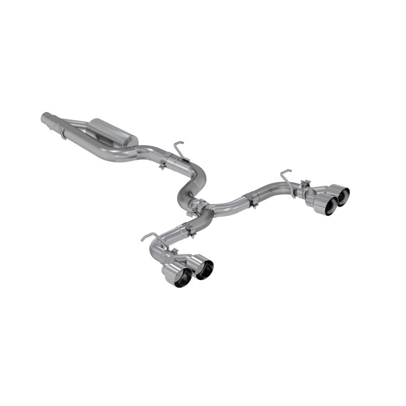 MBRP Golf R 3in Cat Back Single Exit Exhaust Pro Series w/ Non-Valved