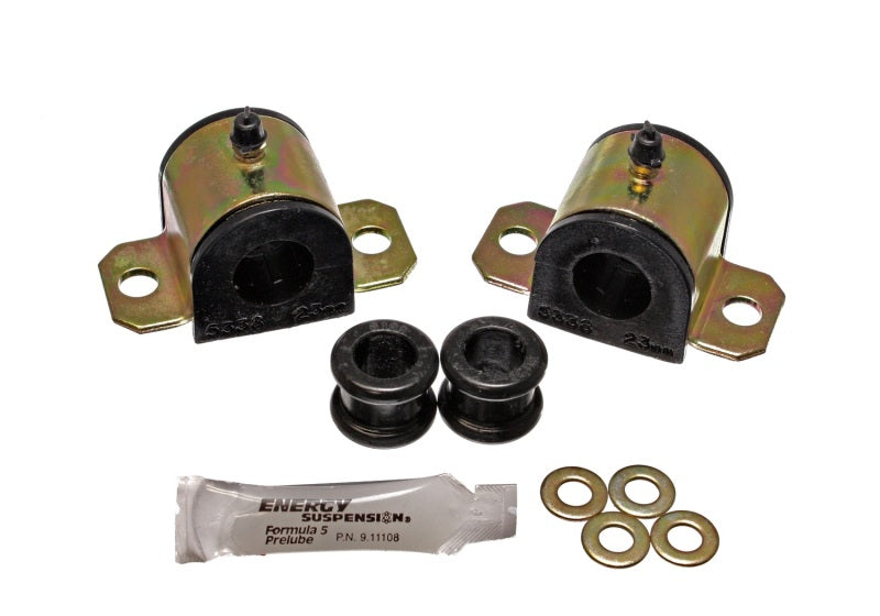 Energy Suspension for 92-01 Prelude Black 23mm Front Sway Bar Bushings 16.5122G