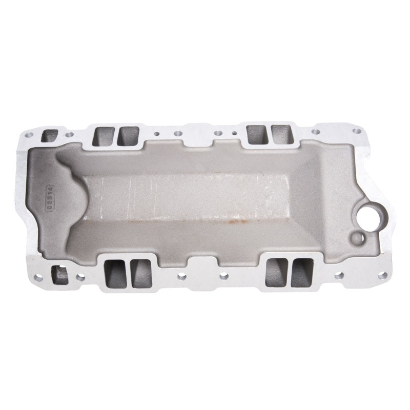 Edelbrock 26013 Manifold SBC Performer Air Gap Black