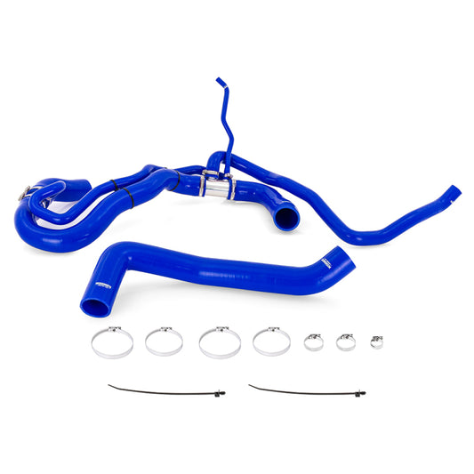 Mishimoto 17-19 Chevrolet Duramax 6.6L L5P Blue Silicone Radiator Hose Kit - #MMHOSE-DMAX-17BL