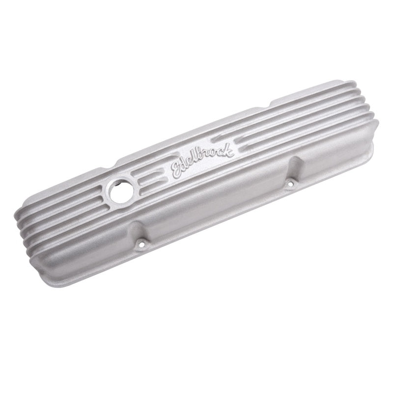 Edelbrock 41449 Valve Cover Classic Series Chevrolet 1959-1986 262-400 CI V8 with Oil Fill Hole