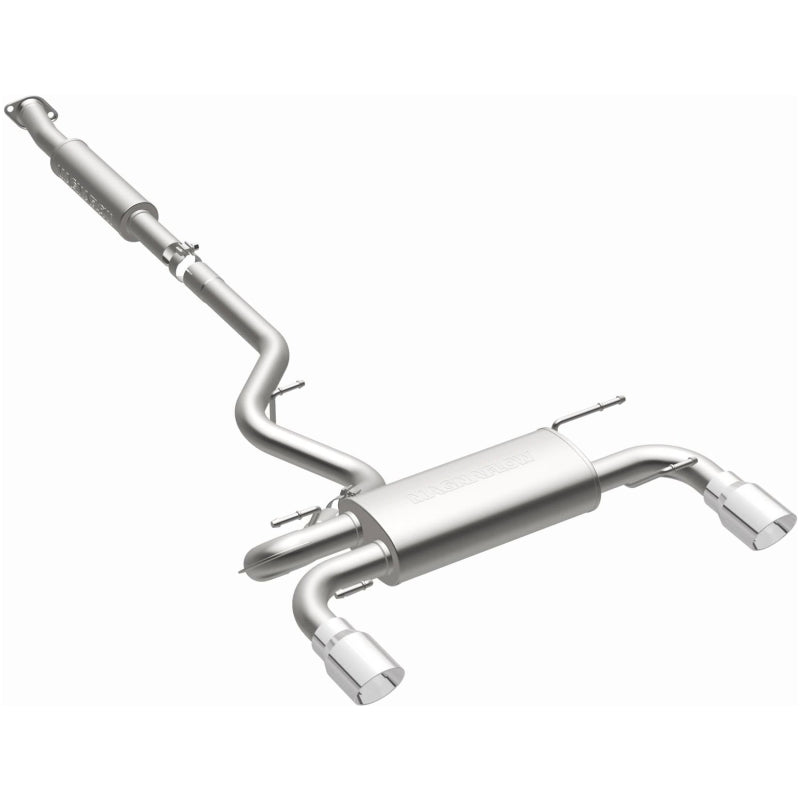 MagnaFlow 15157 13 Scion FR-S / 13 Subaru BRZ Dual Split Rear Exit Stainless Cat Back Performance Exhaust - #15157