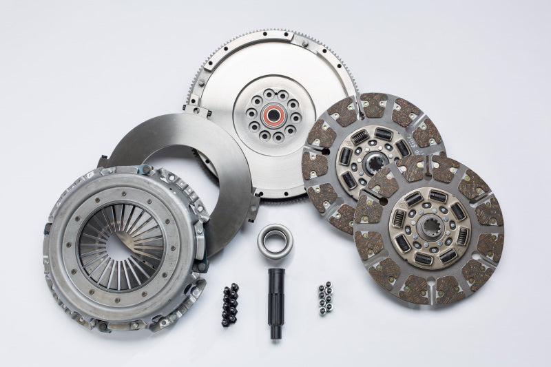 South Bend Clutch for 2008-2009 Ford 6.4L ZF-6 Street Dual Disc Clutch Kit