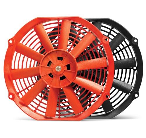 BLOX Racing 12inch Electric Slim Fan - Red BXCC-00002-RD