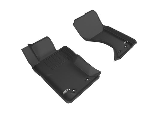 3D MAXpider Kagu Front Floor Mats for 2016-2019 Fiat 124 Spider / Mazda MX-5 Miata