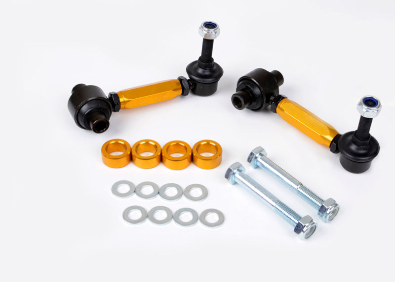 Whiteline KLC200 Rear Sway Bar Link Assembly Pair for 2010-2025 Subaru Outback, 2008-2018 Subaru Forester, 2013-2015 Subaru XV Crosstrek and More
