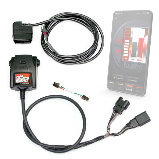 Banks Power Pedal Monster® Kit, Molex MX64, 6-Way – CONFIG 2 – PM-03, Std Alone, Use w/Phone, 2006-07 CHEVY/GMC 2500/3500
