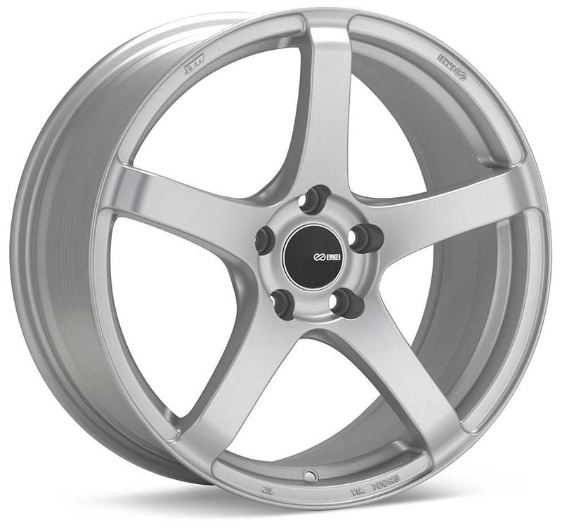 Enkei Kojin 17x8 40mm Offset 5x100 Bolt Pattern 72.6mm Bore Dia Matte Black Wheel