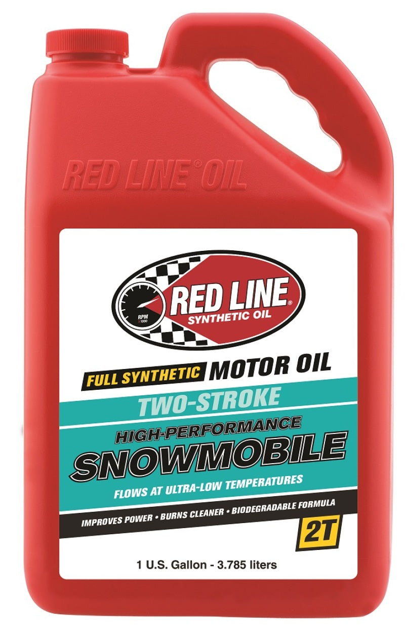 Red Line 41005 Two-Cycle Snowmobile Oil - Gallon (4 Pack)