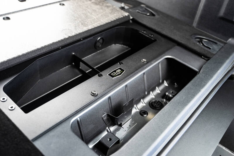 DV8 Offroad 21-23 Ford Bronco (Exc. Bronco Raptor) Air Compressor Mount & Storage Box - #CMBR-01