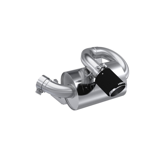 MBRP 21-22 Can-Am Commander 1000R Slip On Exhaust Center Exit - Perf.