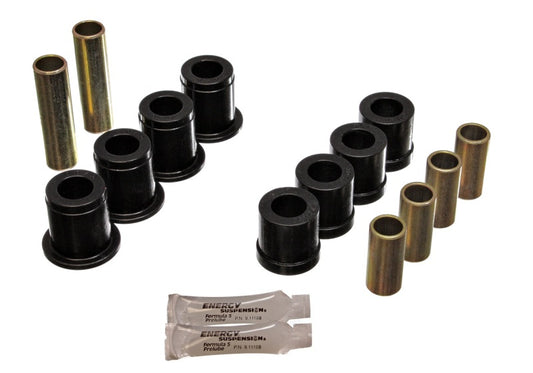 Energy Suspension for 87-95 Pathfinder 2WD Black Front Arm Bushing Set 7.3102G