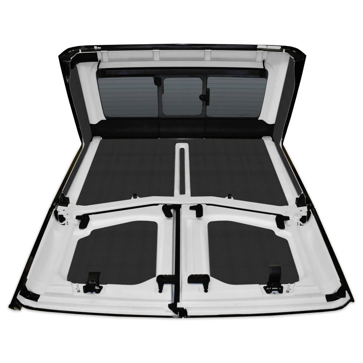 DEI for 2020-2022 Jeep Gladiator JT 4-Door Boom Mat Complete Headliner Kit - 7 Piece - Black
