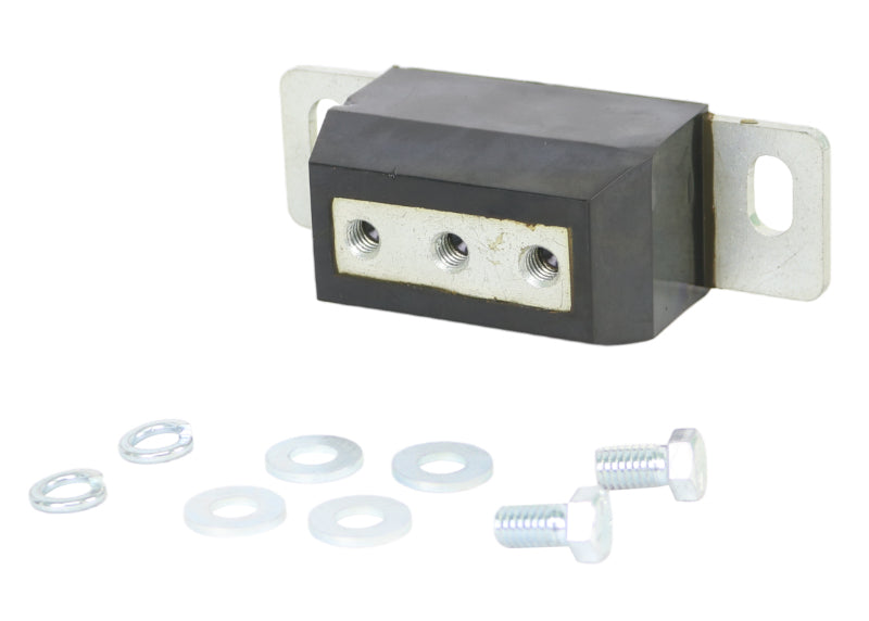 Whiteline W93471 Transmission Mount for 1979-1993 Ford Mustang, 1980-1988 Ford Thunderbird, 1979-1986 Mercury Capri and More