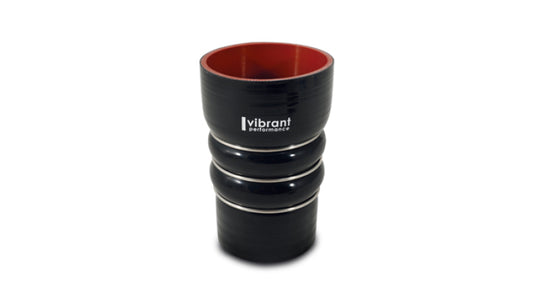 Vibrant Silicone Coupling 4 Ply Aramid CAC Transition Hose 4in x 3.5in