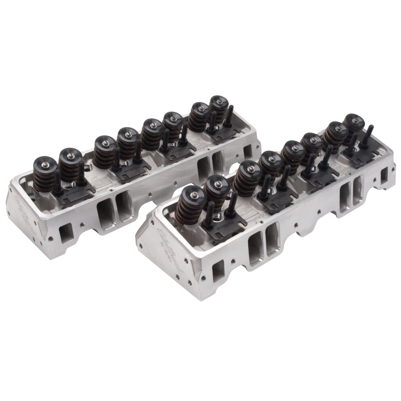 Edelbrock 5087 Cylinder Head E-Series E-210 Small Block Chevrolet (Complete Pair)