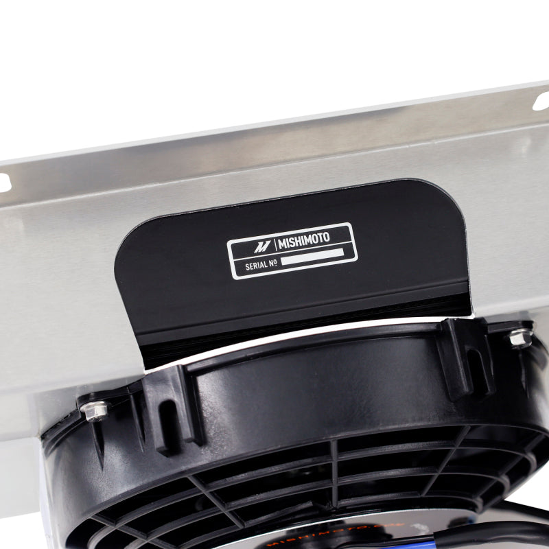 Mishimoto Universal Oil Cooler Kit 25-Row Cooler and 1x 8in Fan - #MMOC-25-K