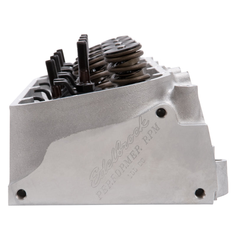 Edelbrock 60435 Cylinder Head BBC Performer RPM Oval Port 100cc Complete Single with Springs