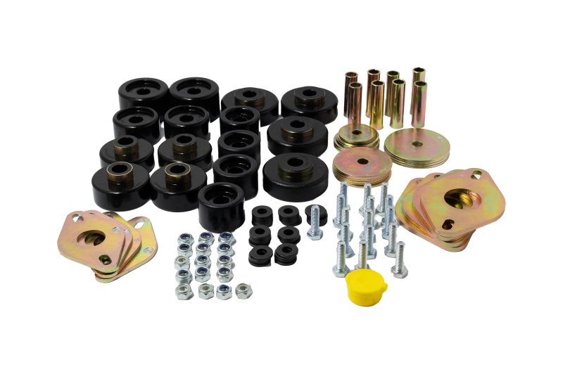 Energy Suspension for 09-18 Ram 1500 Ext Cab Body Mount Set - Black 5.4117G