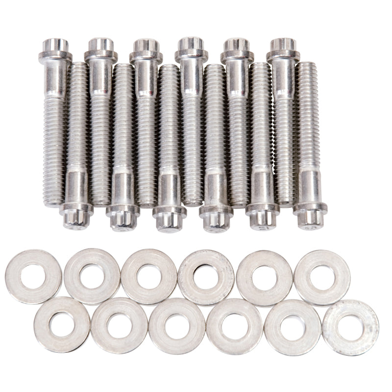 Edelbrock 8524 Plated Intake Bolt Kit for 2121