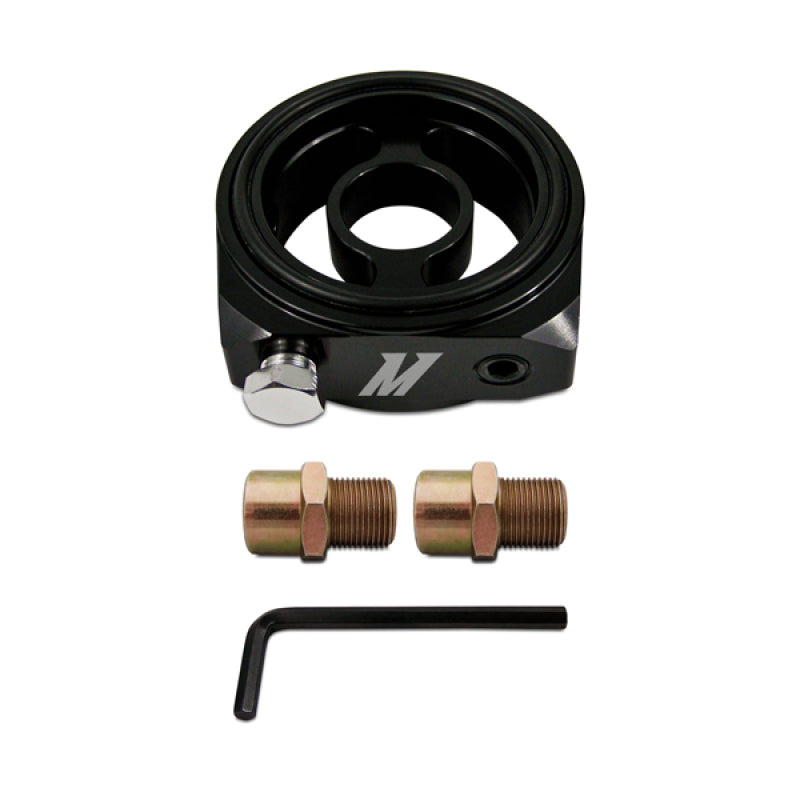 Mishimoto Oil Sandwich Plate Adapter with 3 x 1/8in NPT Ports - #MMOP-TPS