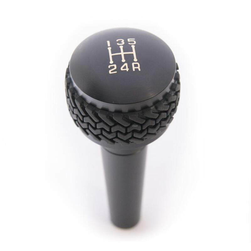 DV8 Offroad 1997-06 Jeep TJ 5-Speed Shift Knob And Lever Black - #D-JP-180022-BK