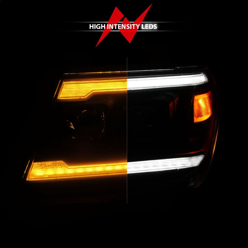 ANZO 2009-2021 Nissan Frontier LED Projector Headlights