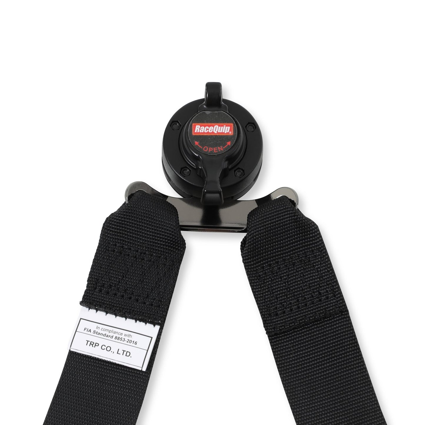 RaceQuip 855005 Black FIA Camlock 6-Point 2in Pull Down Lap Frontal Head Restraint