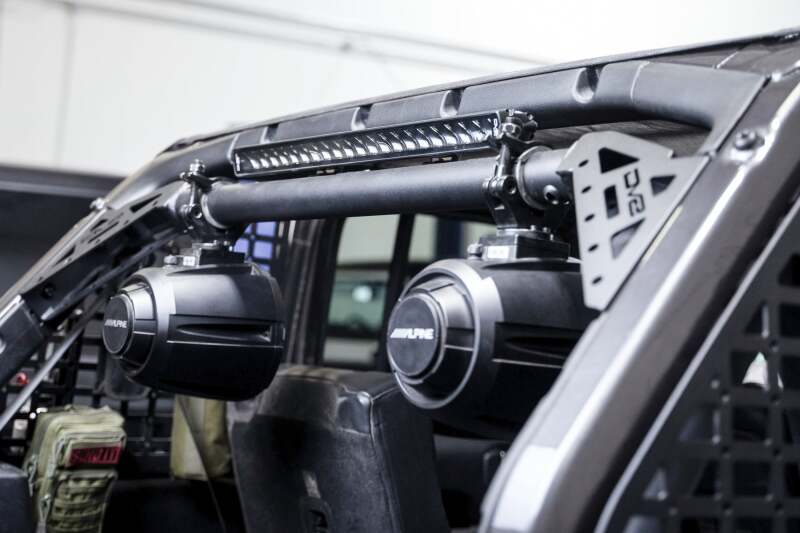 DV8 Offroad 18-23 Jeep Wrangler JL 4-Door Speaker/Light Bar Mount - #SBJL-01