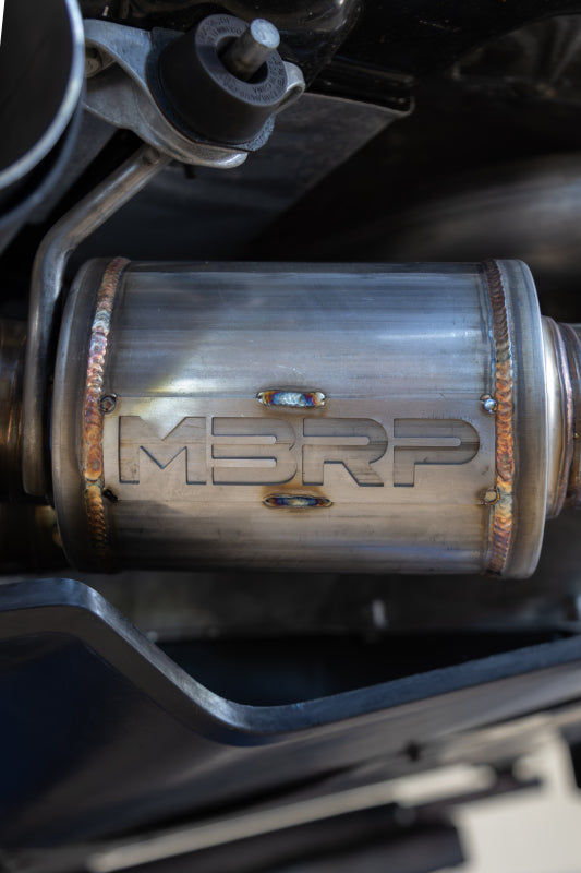 MBRP Corvette C8 3in Active Cat Back Quad Split Rear Exit Exhaust