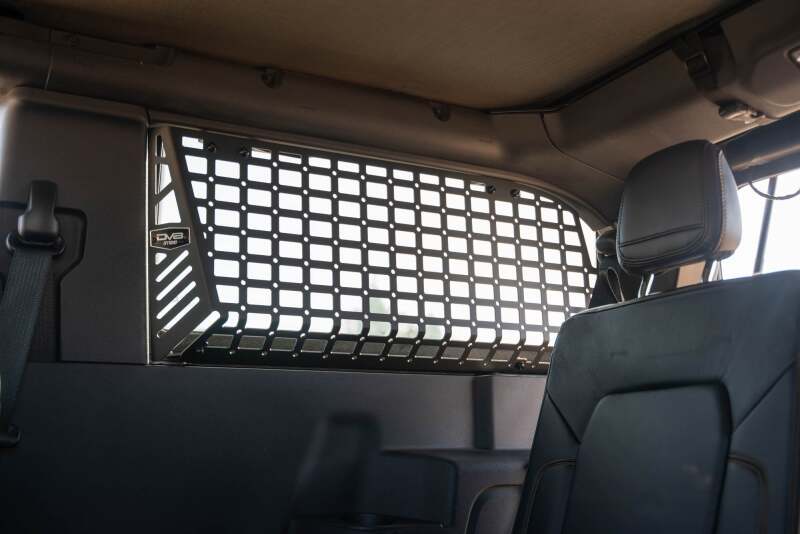 DV8 21-24 Ford Bronco 2-Door Rear Window Pocket Molle Panels - #MPBR-12
