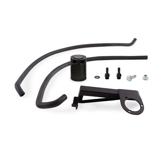 Mishimoto 2013+ Ford Focus ST Baffled Oil Catch Can Kit - Black - #MMBCC-FOST-13PBE2
