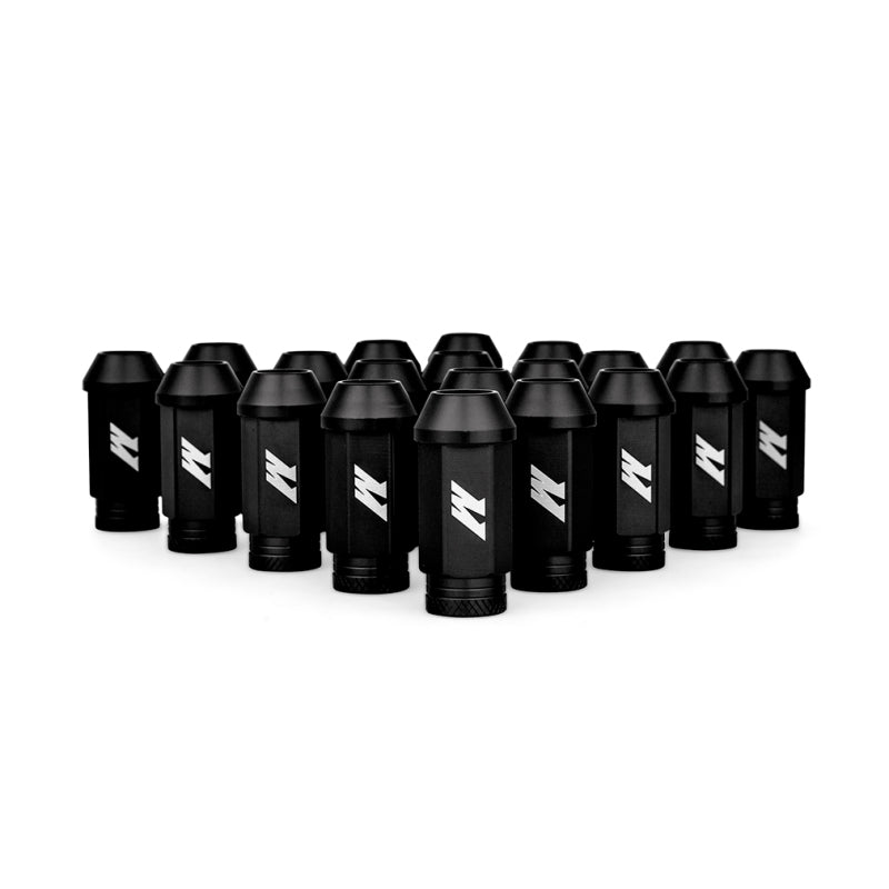 Mishimoto Aluminum Locking Lug Nuts M12x1.5 20pc Set Black - #MMLG-15-20LBK