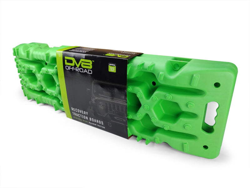 DV8 Offroad Recovery Traction Boards w/ Carry Bag - Green - #RTB1-01GN